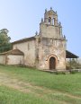 Arco triunfal, Canecillos, Marcas de cantera, Portadas (oeste y sur) y Ventana